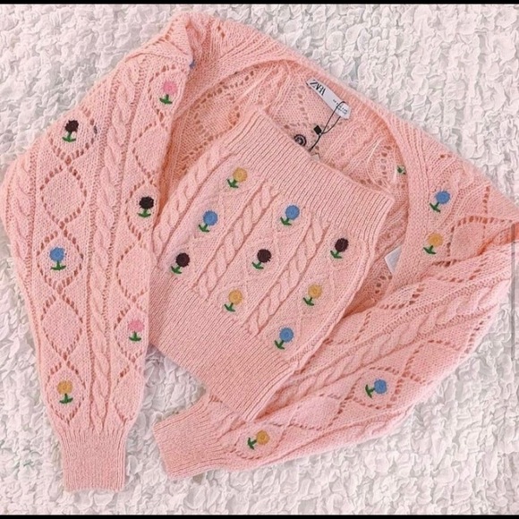 Zara Sweaters Zara Knit Arm Warmers Top Poshmark